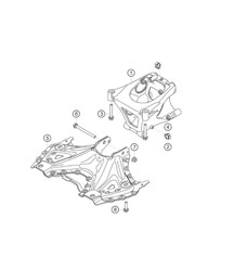 Soporte de caja de cambios 911 (991) GT3 CUP 2018 - 2019
