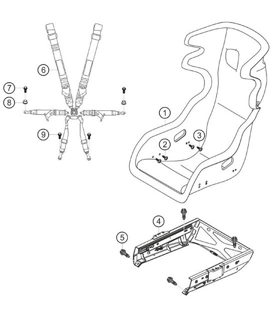 Diagram 8.8-19 Porsche Macan (95B) MK1 (2014-2018) Body
