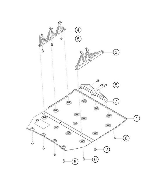 Diagram 8.8-07 Porsche Macan (95B) MK1 (2014-2018) Body