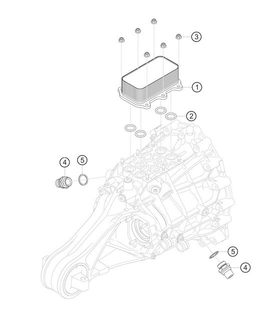 Diagram 3.3-12 Porsche 996 C2 3.6L 09/01-2005 Transmission