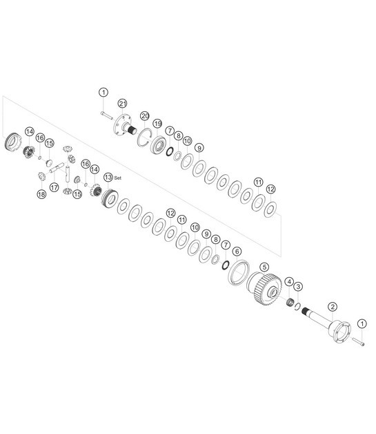 Diagram 3.3-18 Porsche 955 Cayenne S 4.5L V8 2003-06 Transmission