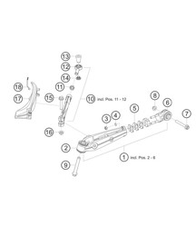 Lower wishbone 911 (992) GT3 CUP 2021