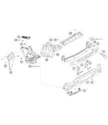 Achterste hittebescherming 911 (992) GT3 CUP 2021