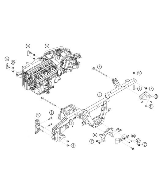 Diagram 8.8-17 Porsche 996 C2 3.4L 1997-08/01 Body