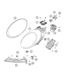 Scheinwerfer 911 (992) GT3 CUP 2021