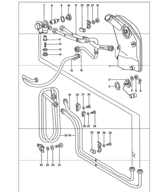 Diagram 104-05 Porsche 997 Carrera 2 3.6L 2005>> Engine