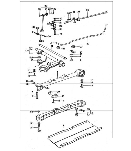 Diagram 401-00 Porsche 992 Carrera 2  3.0L 