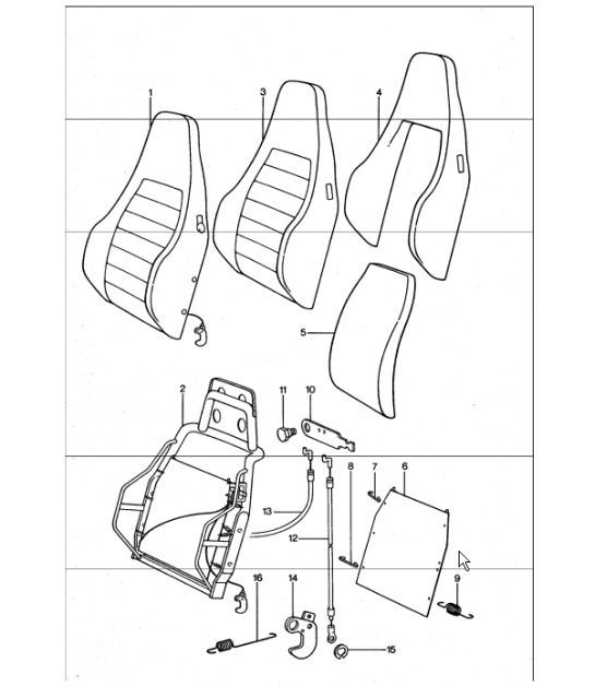 Diagram 808-15 Porsche Taycan (9J1) MK1 2020-2024 