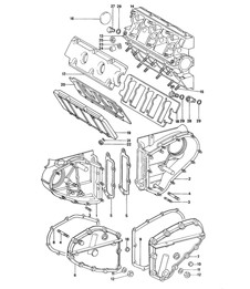 Kettingkast / Nokkenasbehuizing 914-6 1970-76 Kettingkast / Nokkenasbehuizing 914-6 1970-76