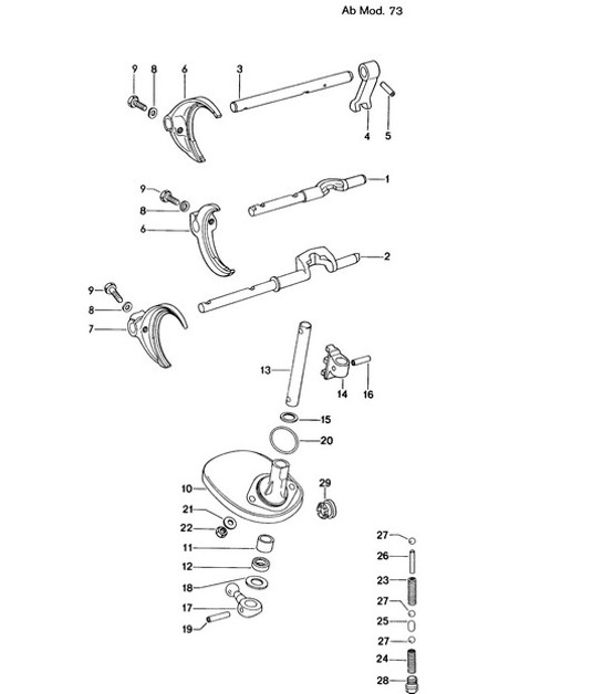 Diagram 304-005 Porsche Cayenne Turbo S V8 4.8L Petrol 550HP Transmission