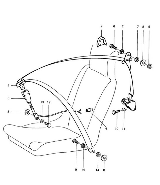 Diagram 812-000 Porsche Taycan (9J1) MK2 2024>> 