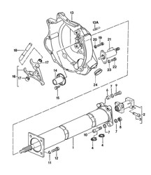 Tubo centrale 924 TURBO 1979 Tubo centrale 924 TURBO 1979