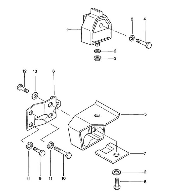 Diagram 306-000 Porsche Cayenne MK2 (957) 2007-2010 Transmission