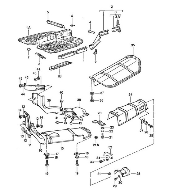 Diagram 801-005 Porsche 996 GT2 2001-05 Body