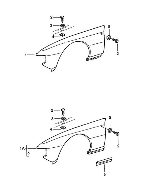 Diagram 801-025 Porsche Cayenne 3.6L 2007>> Body