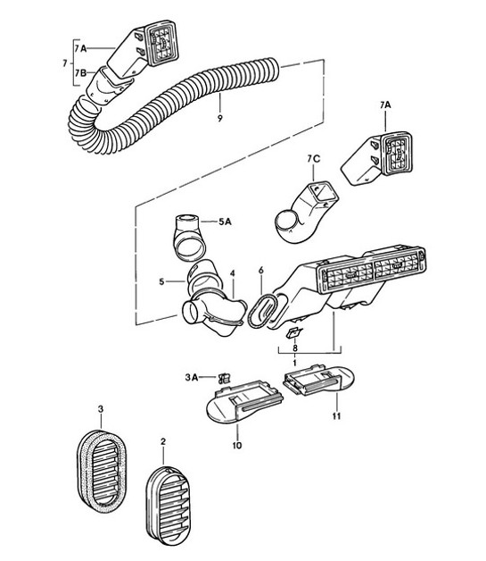 Diagram 813-005 Porsche Panamera 4 2.9L V6 