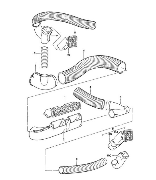Diagram 813-010 Porsche Taycan (9J1) MK1 2020-2024 