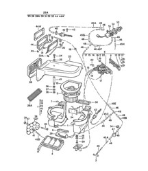 Heizung / Linkslenker - M573 Klimaanlage - 924 &gt;&gt;1978
