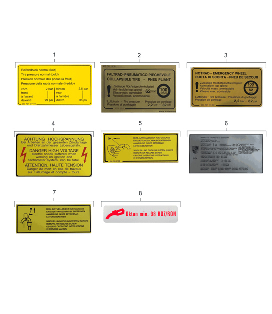 Diagram 001-005 Porsche Cayenne GTS V8 4.8L Essence 400 ch Accessoires et autres 