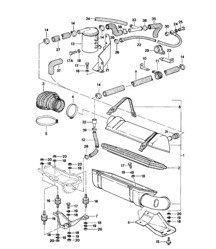 Sistema di filtraggio dell'aria 924 TURBO/GT 1980 - 1985