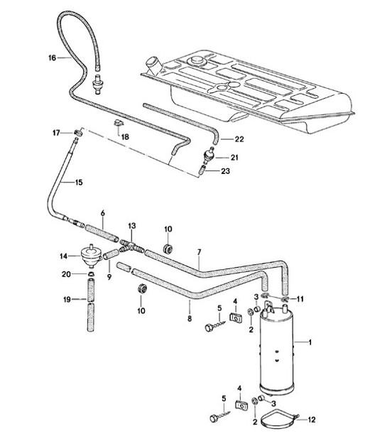 Diagram 201-005 Porsche 9J1.1 Taycan 2020-24 