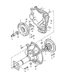 Centrale buis - Automatische transmissie - 924 1980 - 1985