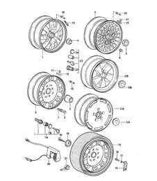 Scheibenrad 924 1980 -1985