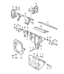 Pop-up headlight 924 1980- 1985 