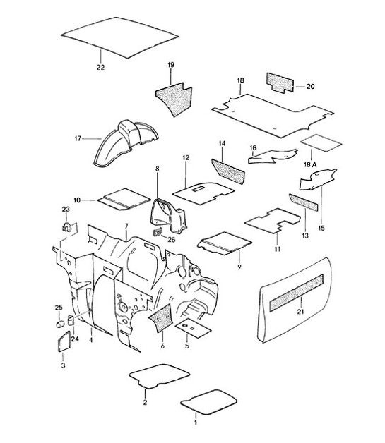 Diagram 807-000 Porsche 992.1 Turbo 3.8L 2020-24 