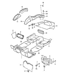 Guarnizioni - F >>92CN4 06384 / F >>93CN1 00861 - (J) 924, Turbo 1980 - 1985