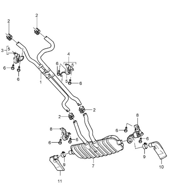 Diagram 202-10 Porsche Cayenne Turbo E-Hybrid Coupe V8 4.0L 739Hp 