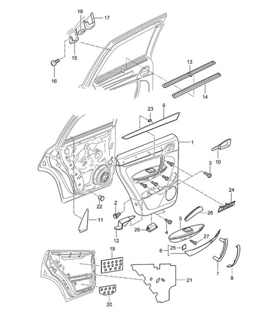 Diagram 807-15 Porsche Panamera 971 MK2 (2021>>) 