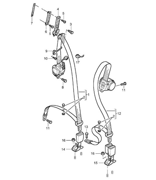 Diagram 812-05 Porsche 992 GT3 4.0L 