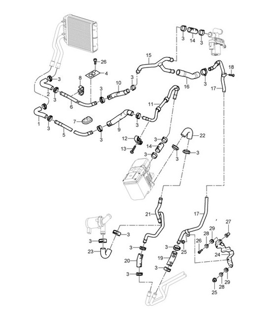 Diagram 813-20 Porsche Cayenne 9YA.2 2023>> 
