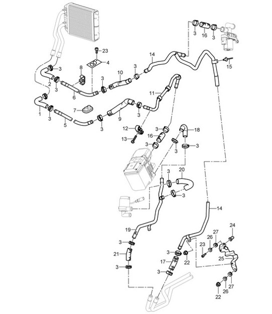 Diagram 813-22 Porsche Taycan (9J1) MK2 2024>> 