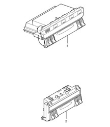 Control part  - C A Y E N N E  S /  T U R B O  /  S -  2003-06