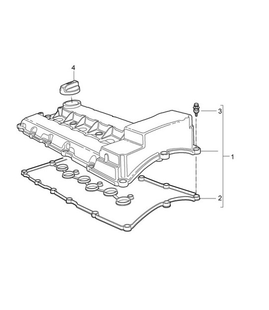 Diagram 103-006 Porsche Cayenne E-Híbrido V6 3.0L 470Hp 