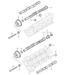 Nokkenas (model: 4801,4851) Cayenne 9PA1 (957) 4.8L 2007-10 Nokkenas (model: 4801,4851) Cayenne 9PA1 (957) 4.8L 2007-10