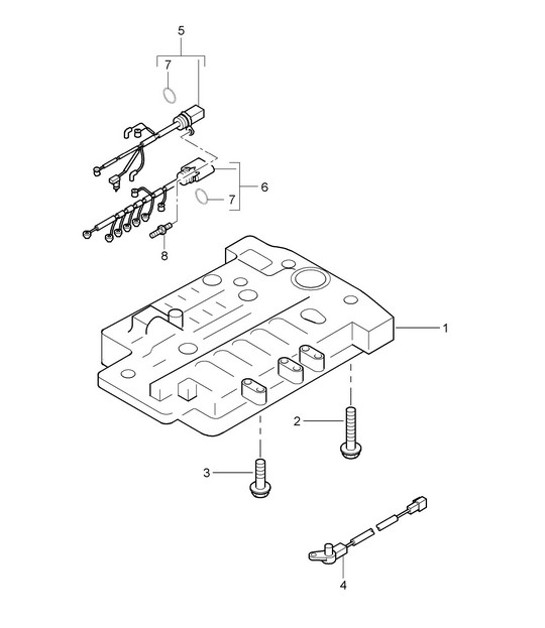 Diagram 340-002 Porsche 968 (1992-1995) Transmission