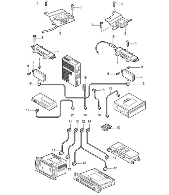 Aerial amplifier / Aerial Cayenne 9PA1 (957) >>2008