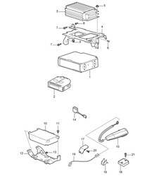 Amplifiers / CD changers / Telephone Cayenne 9PA1 (957)  >> 2008