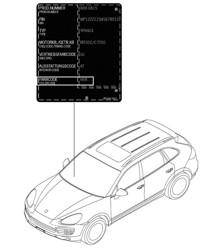 Lakbijwerkapplicator / Verf Cayenne 92A (958) 2011-18