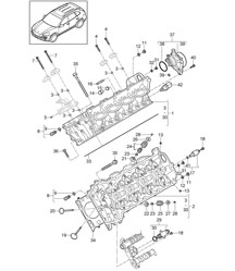 Culata / Bomba de vacío (Modelo: 4802,4852, CFTB,CFT, CYXA,CYX) Cayenne 92A (958) 4.8L 2011-18 Culata / Bomba de vacío (Modelo: 4802,4852, CFTB,CFT, CYXA,CYX) Cayenne 92A (958) 4.8L 2011-18