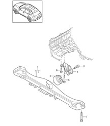 Boîte de transfert / Suspension de transmission Cayenne 92A (958) 2011-18