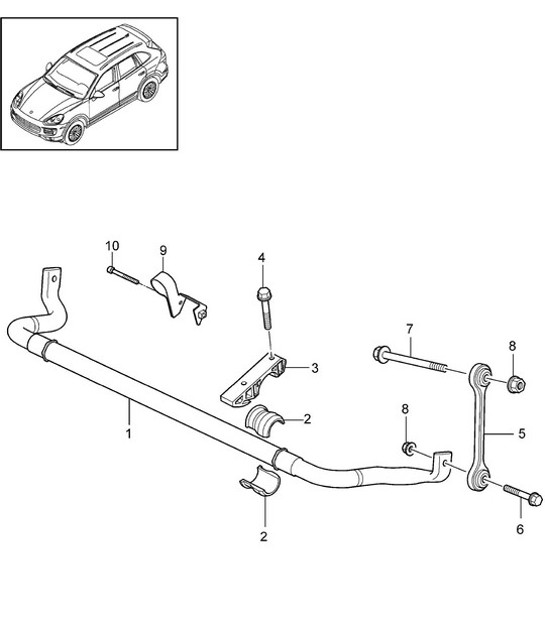 Diagram 402-012 Porsche 918 Spyder 4.6L 