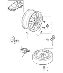 Jantes Cayenne 92A (958) >>2014 Jantes Cayenne 92A (958) >>2014