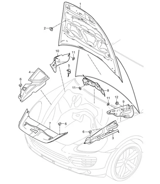 Diagram 807-060 Porsche Taycan Turbo 