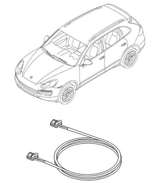 Diagram 902-060 Porsche 918 Spyder 2014-2015 