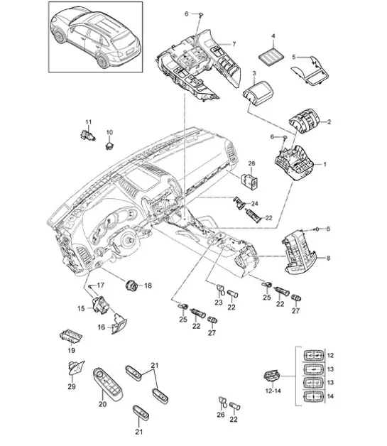 Diagram 903-004 Porsche Taycan GTS 