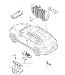 Verstärker / Telefon Cayenne 92A (958) 2011-18